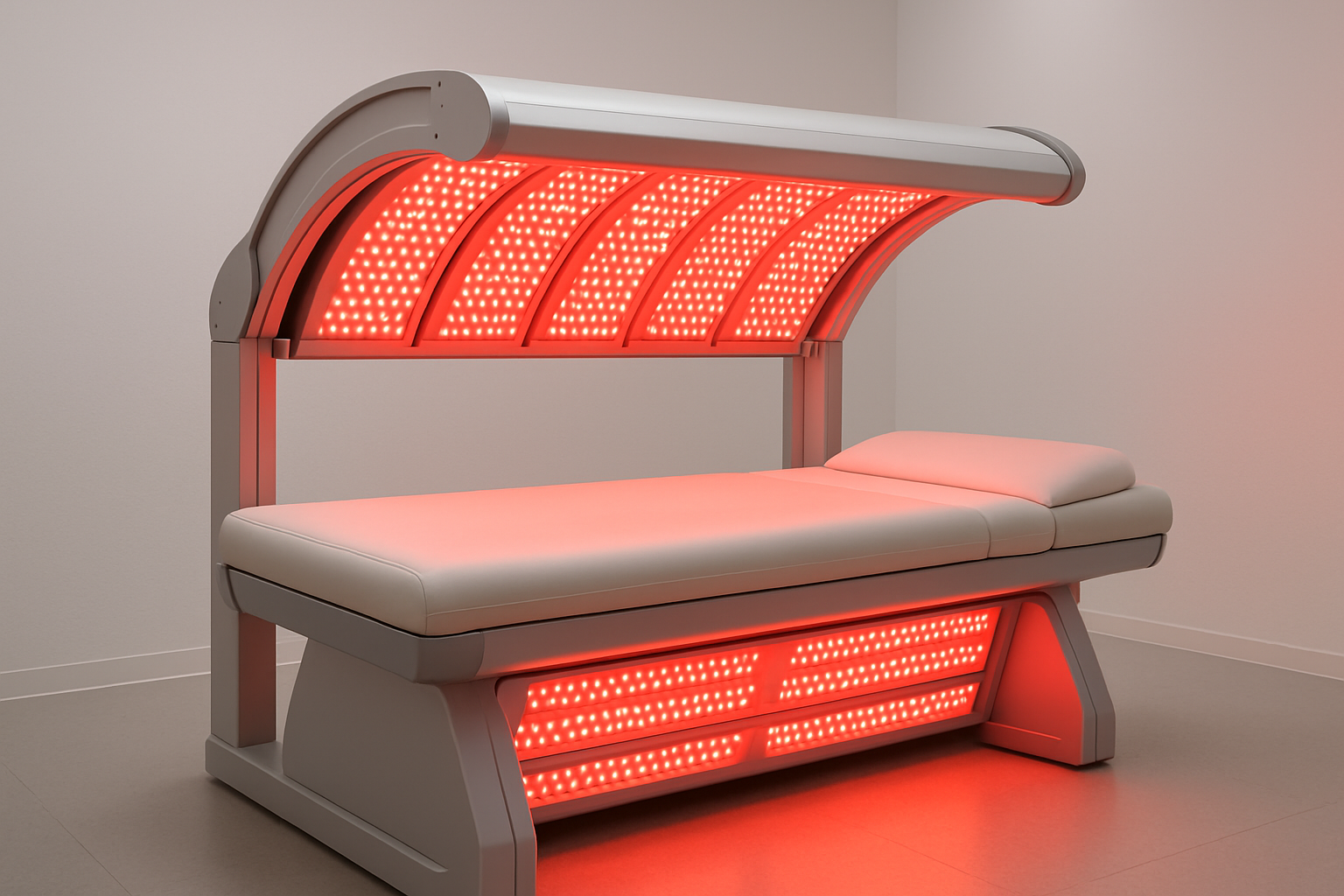red light therapy bed